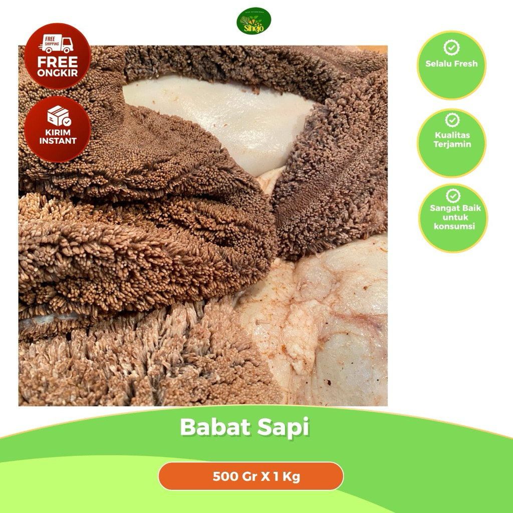 Babat Sapi Bersih Segar