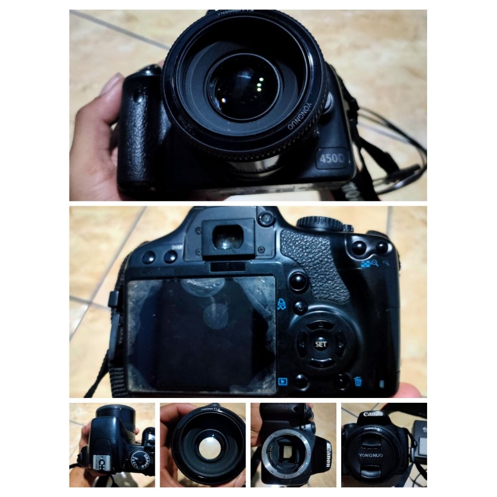 DSLR Canon 1300D bekas