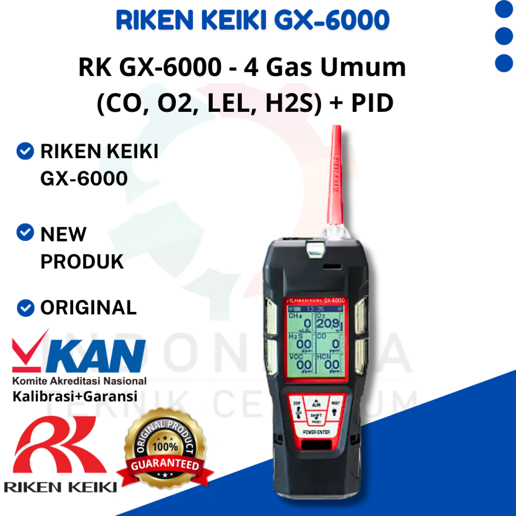 Riken Keiki GX-6000-Gas Detector