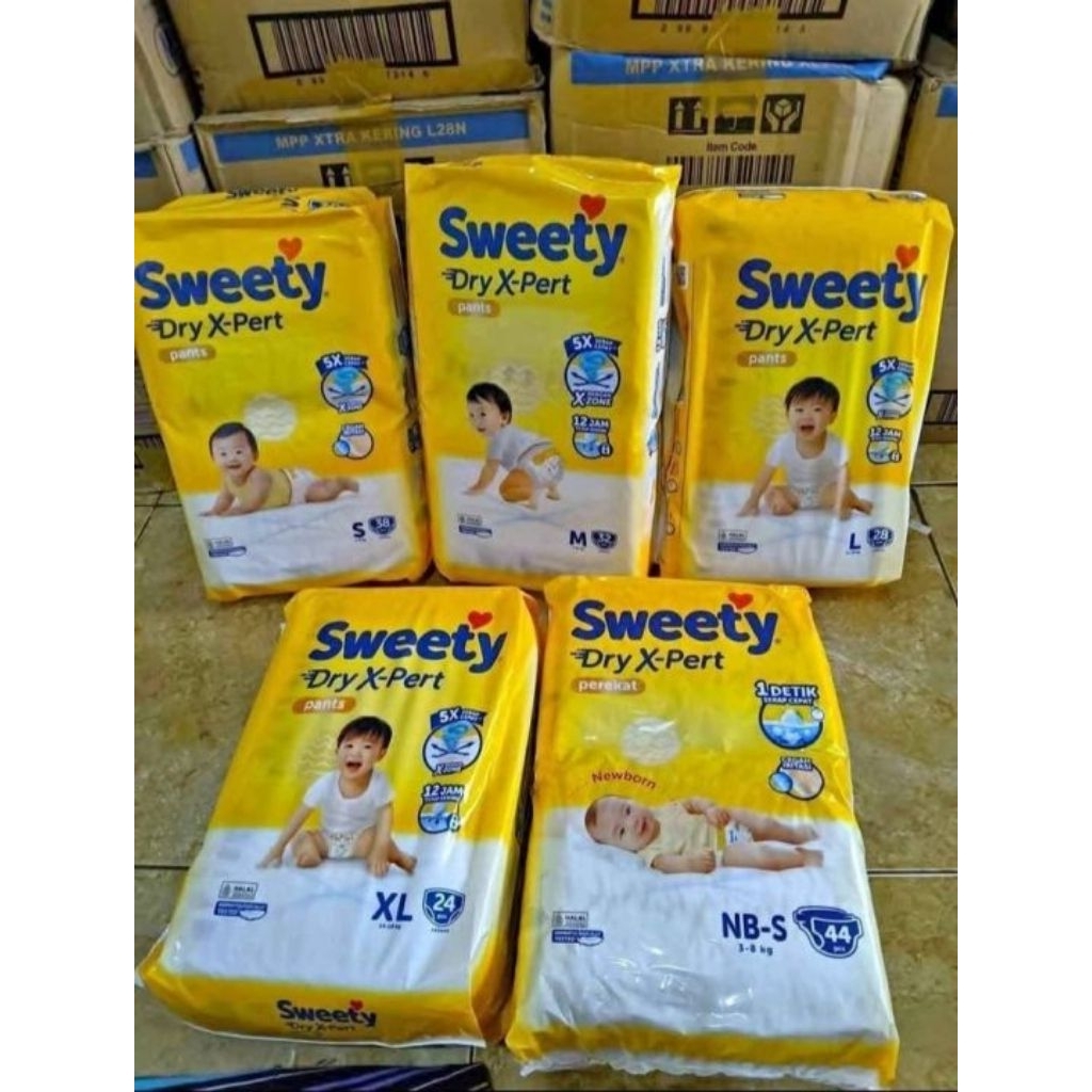 Popok Bayi Sweety Bronze Dry X-Pert ukuran M32