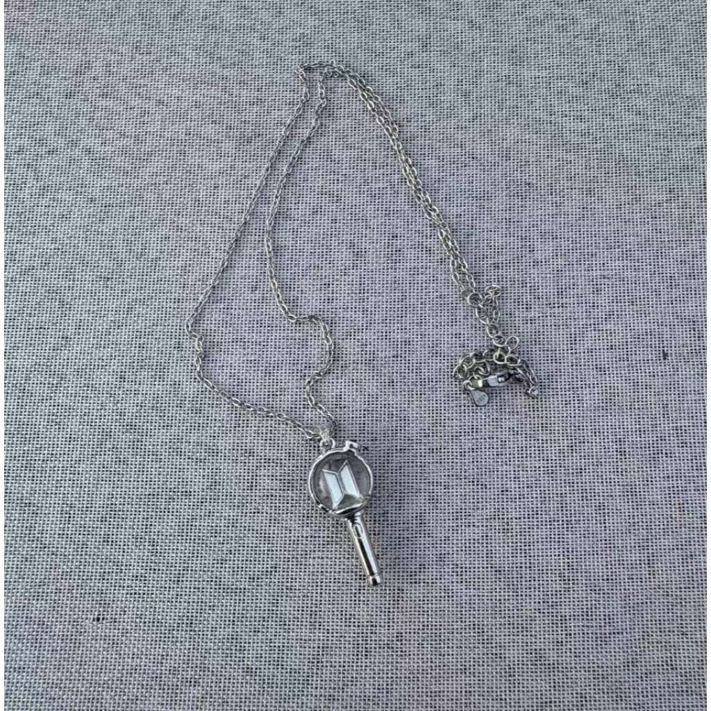 kalung liontin lightstick ARMY BTS import
