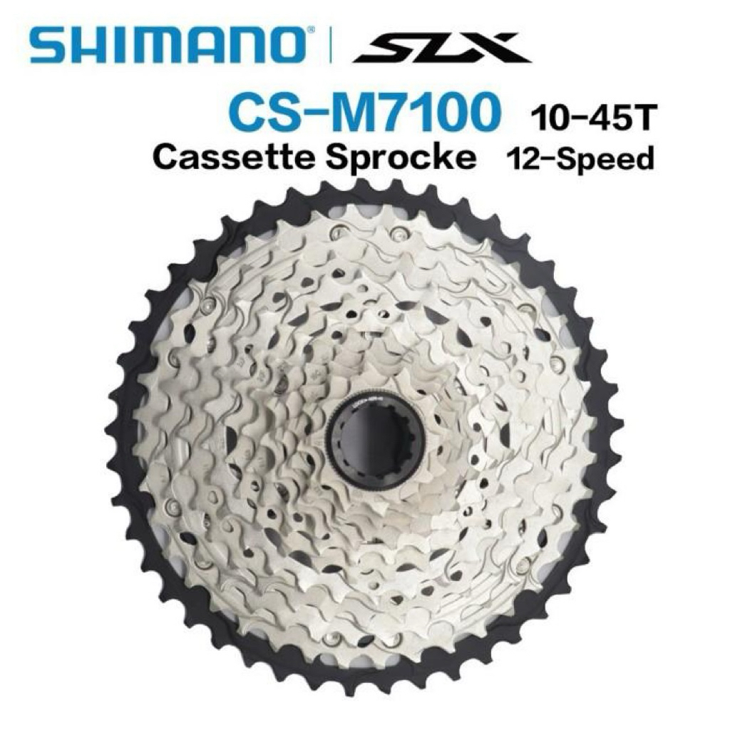 Cassette shimano Slx 12 speed 10-45T M7100