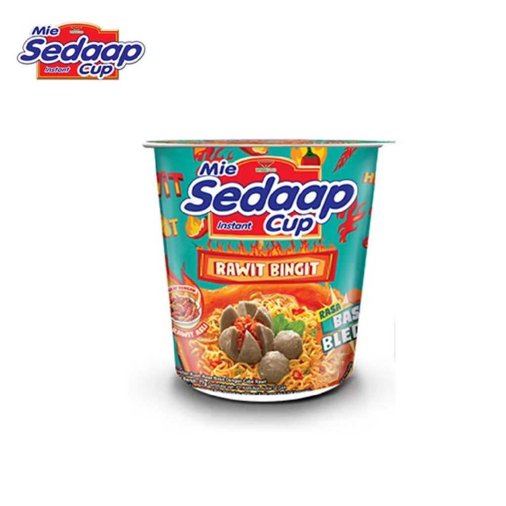 Pop Mie Sedap Bakso Bleduk/cup