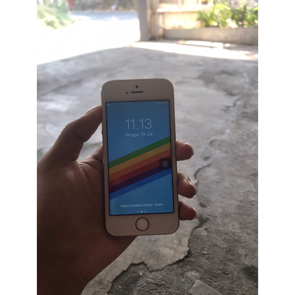 iPhone 5s GOLD 16GB Second Original 100% Wifi Only Bebas Reset