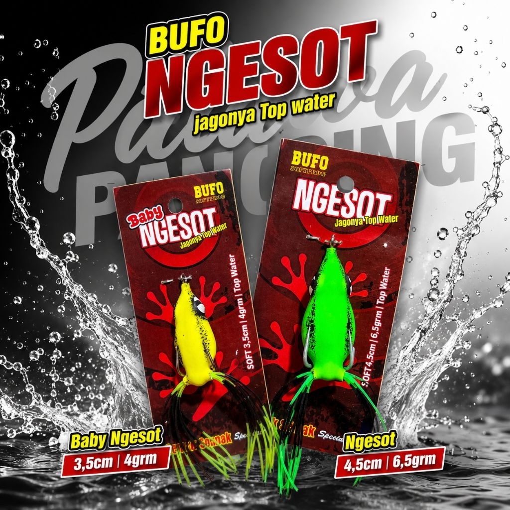 Softfrog Bufo Ngesot dan Baby Ngesot