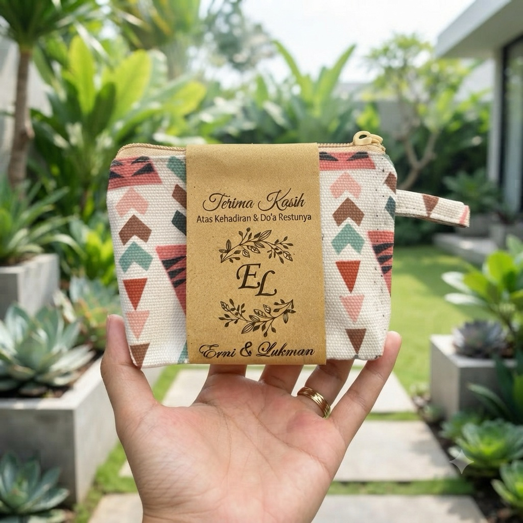 AYO DI ORDER  POUCH ATM 12x8