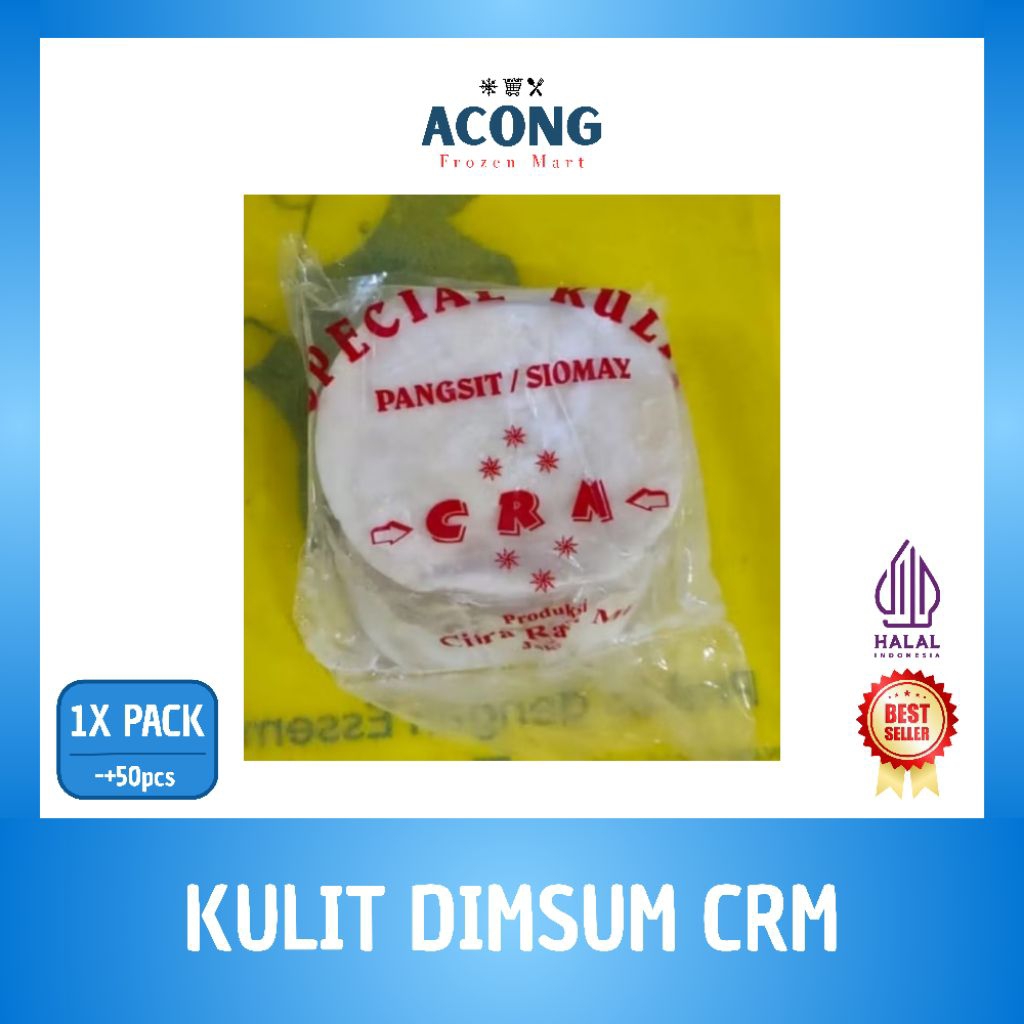 kulit dimsum CRM bisa untuk pangsit/siomay/gioza