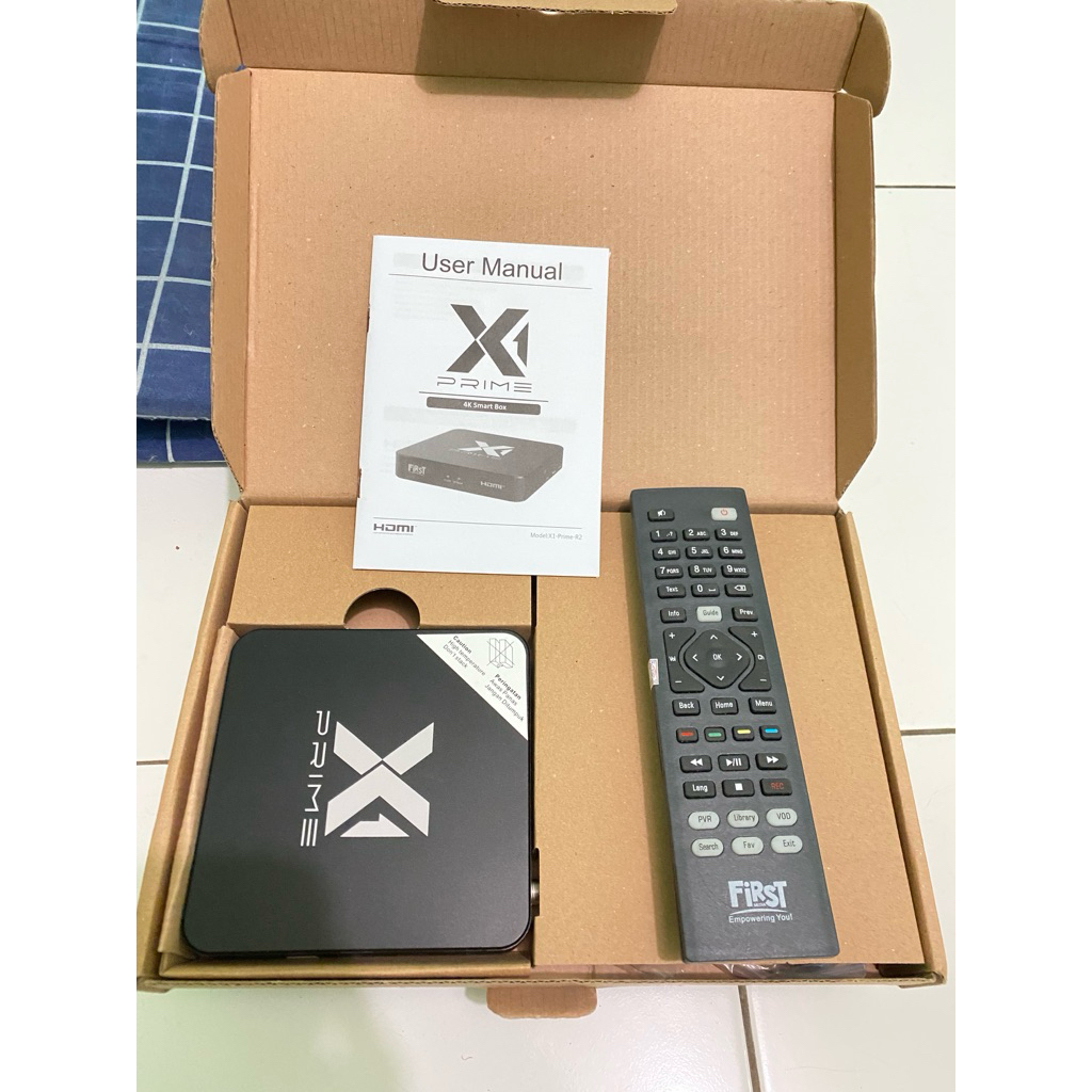 STB X1 Prime Android OS 9 ,11 & 12 Normal Orian