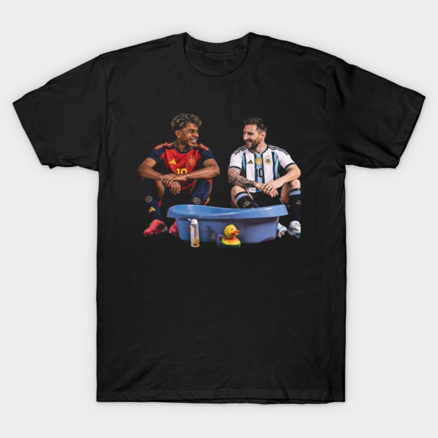 Kaos Lamine Yamal Lionel Messi Iconic Spain Argentina