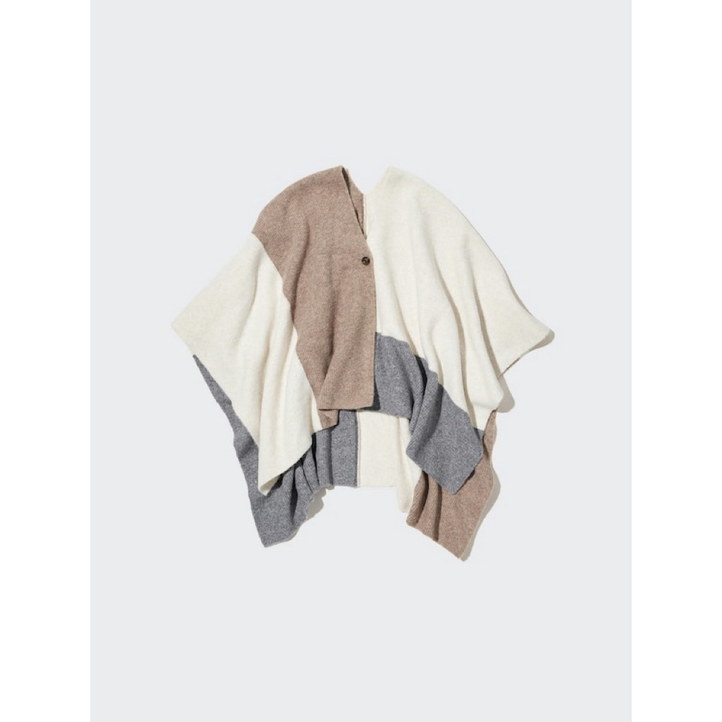 uniqlo outer Syal Souffle Yarn 2WAY