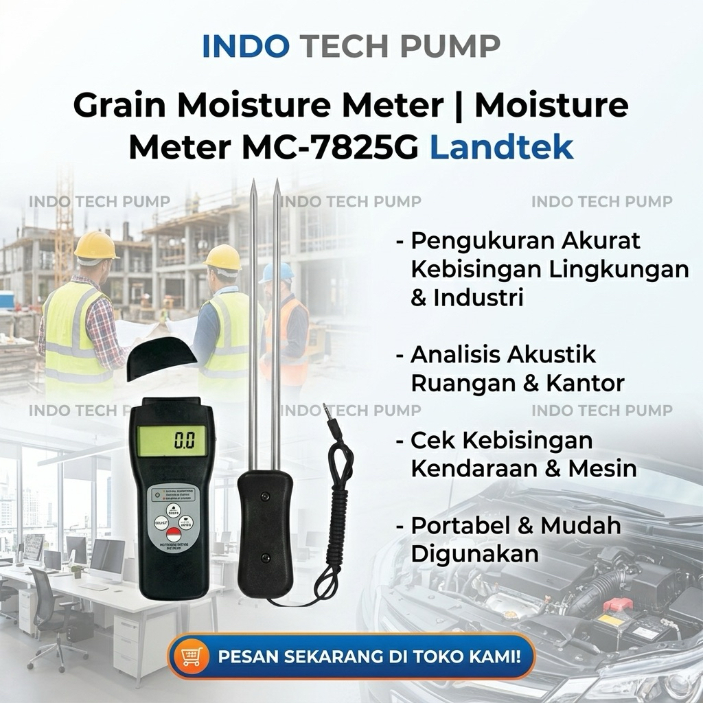 Grain Moisture Meter | Moisture Meter MC-7825G Landtek