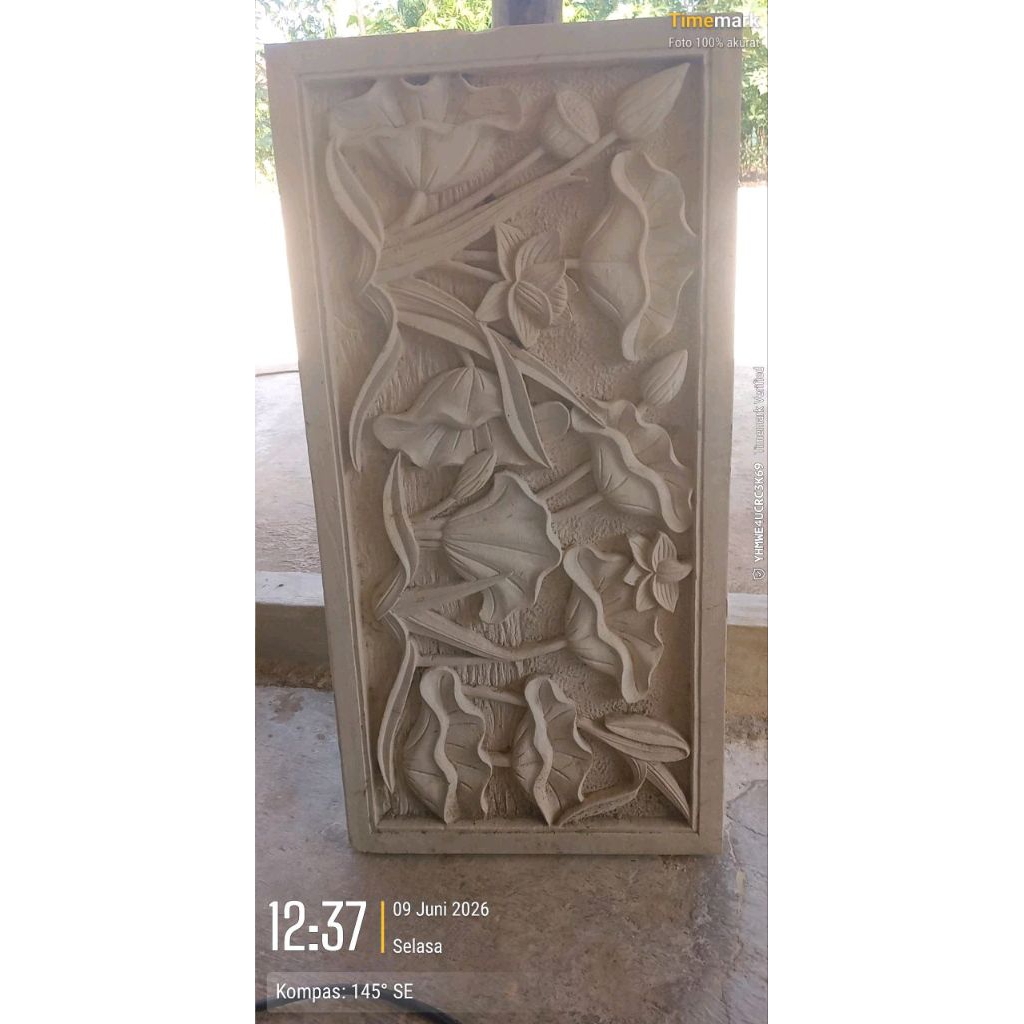 RELIEF READY UKIRAN BUNGA BUNGA LOTUS 50x100