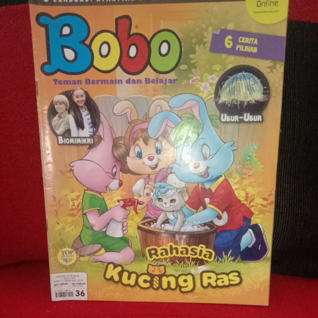 Majalah Bobo: Rahasia Kucing Ras