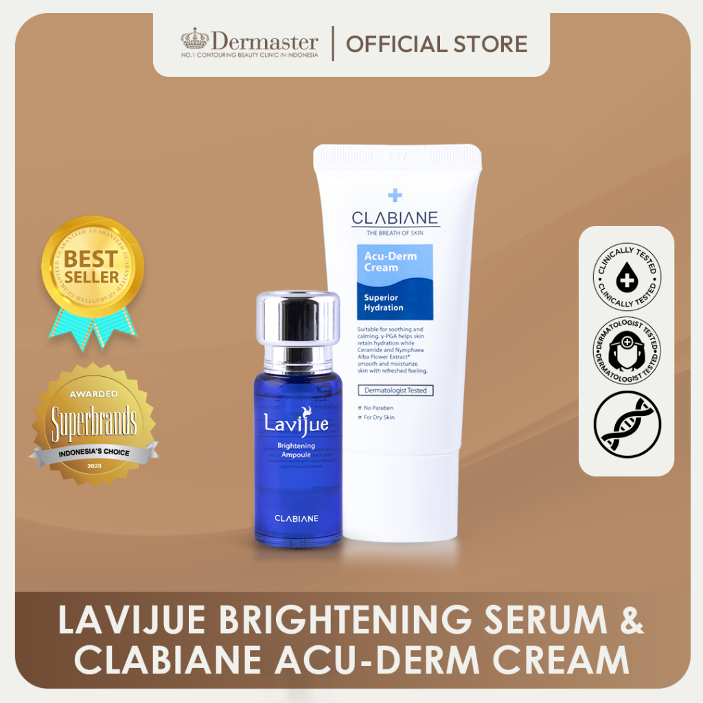 Dermaster Lavijue Serum & Clabiane Acu-Derm Cream