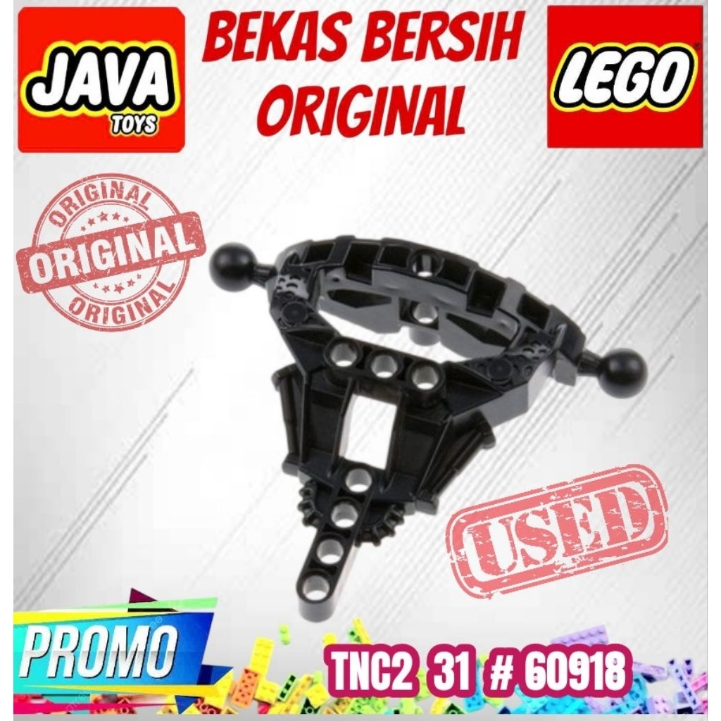 LEGO PART ORI TECHNIC ( TNC2 31 # 60918 ) LEGO Bionicle Large Figure Skeletal, Torso with 2 Ball Joi