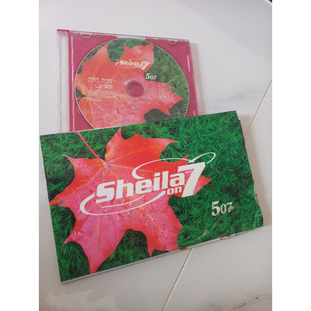 cd sheila on 7 - 507 - album - sheila on 7