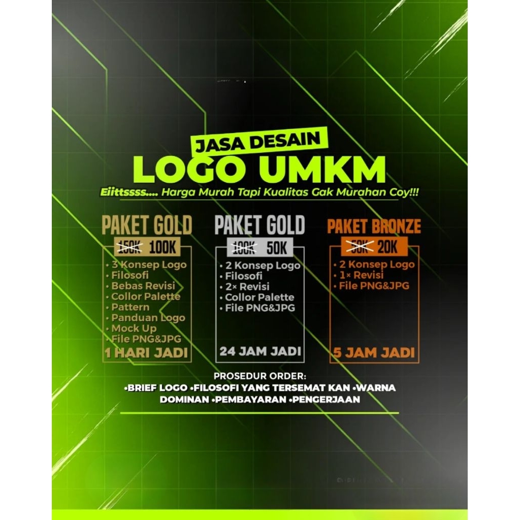 Jasa Design Logo Profesional | Design Logo Usaha Umkm