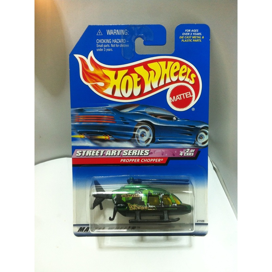 Hot Wheels. 1999 Street Art Series - 2. Propper Chopper by MATTEL