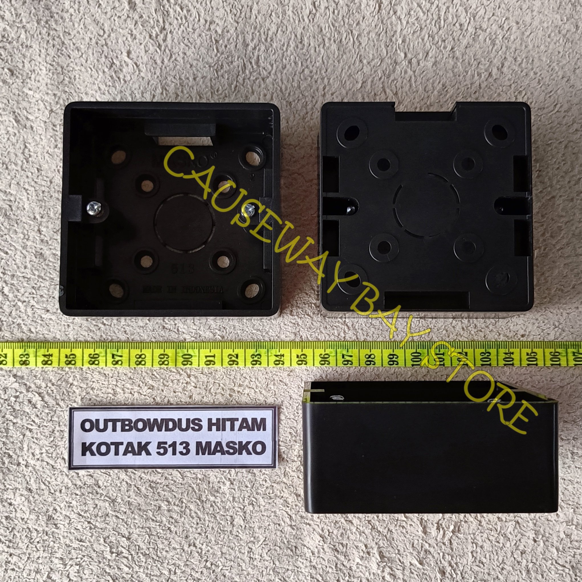 OUTBOW DUS KOTAK HITAM 513 MASKO