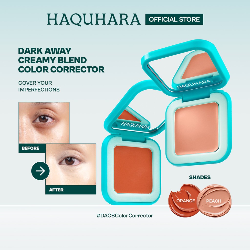 Haquhara Dark Away Creamy Blend Color Corrector / Corrector Concealer / Corrector Orange/ Corrector 