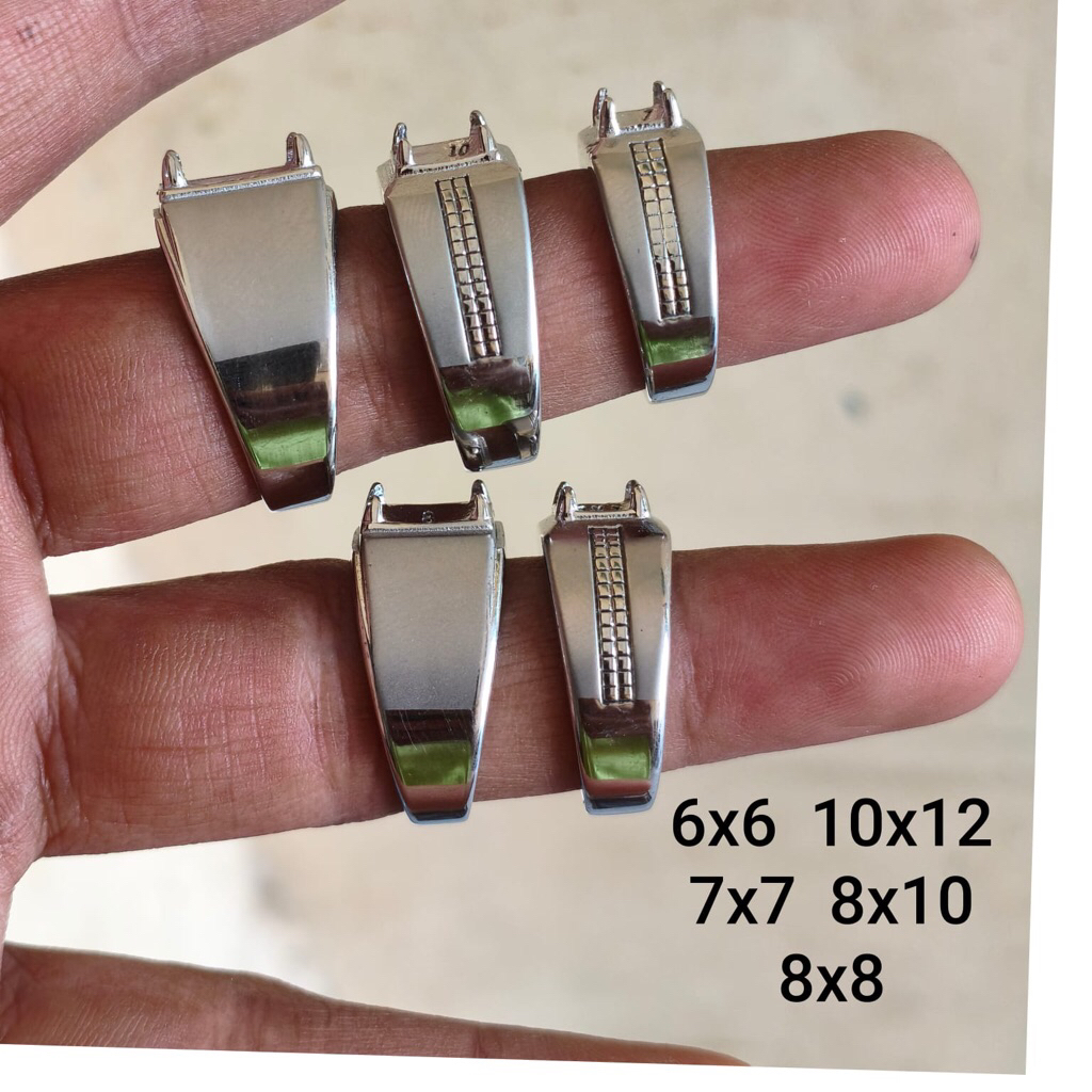 Emban ring cincin titanium super doff oval gigi cakar