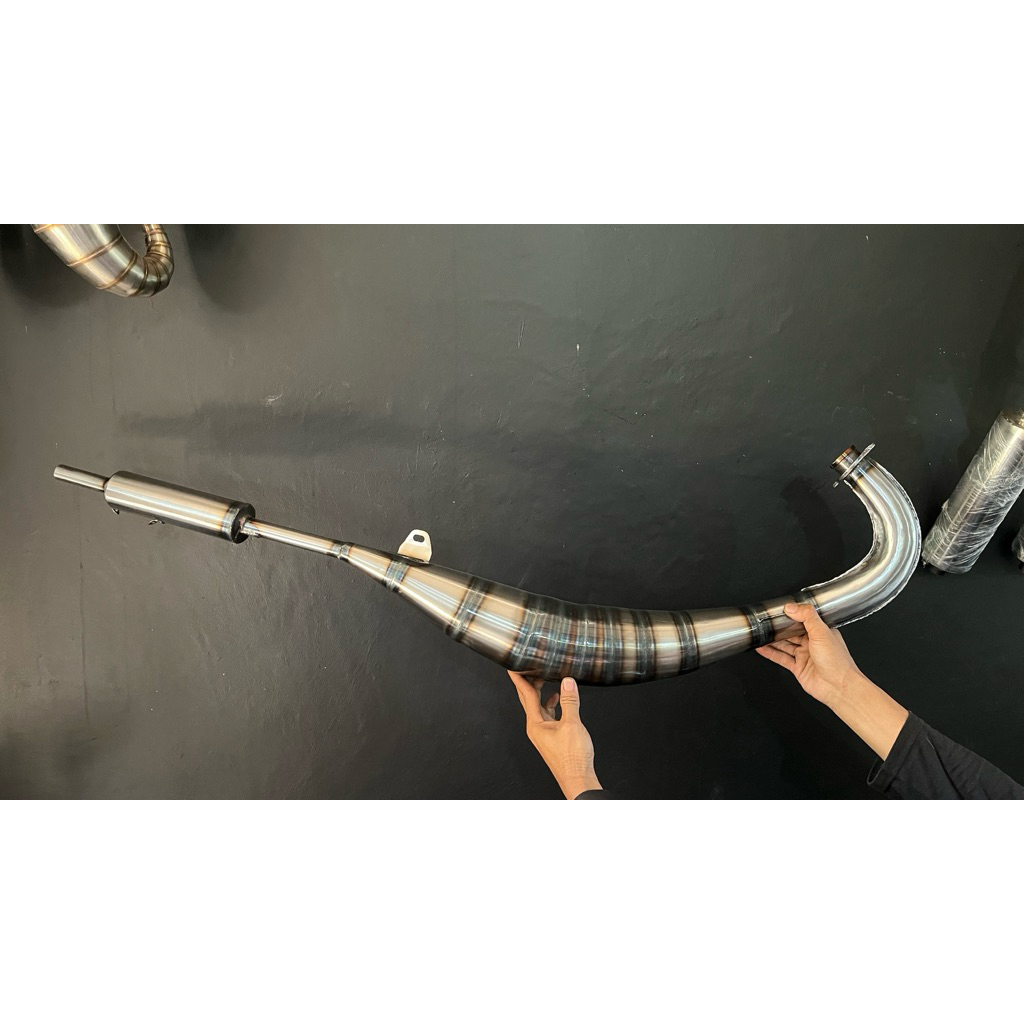 knalpot pipe on rxz - rzr,,pipe on malay poles pnp rxz - rzr