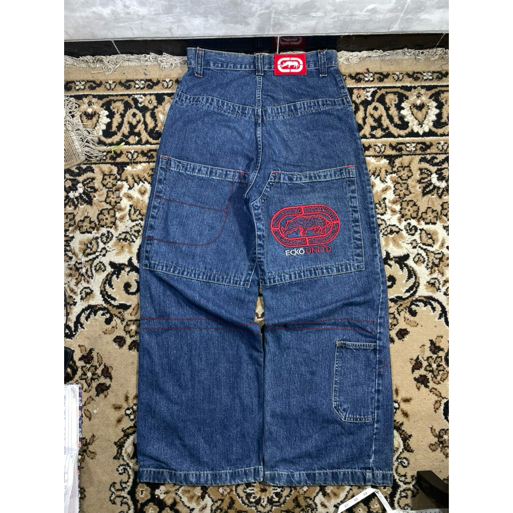 baggy jeans y2k big pocket ecko unltd