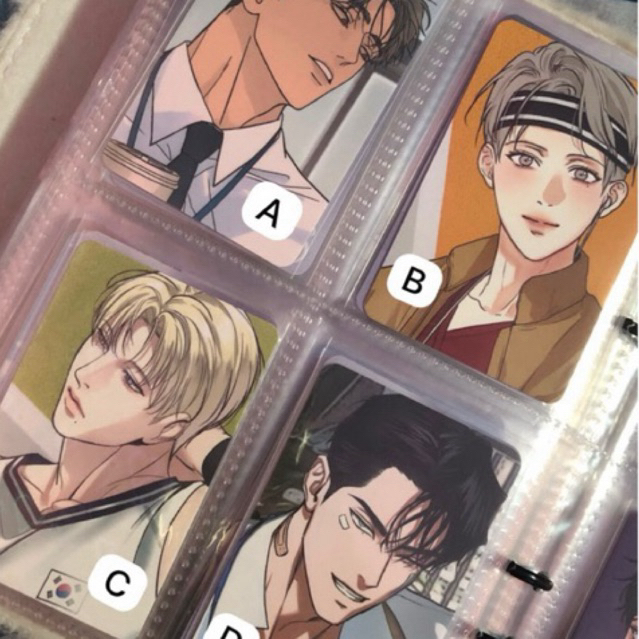 PHOTOCARD MANHWA BL DAN MERCH LAINNYA OFFICIAL