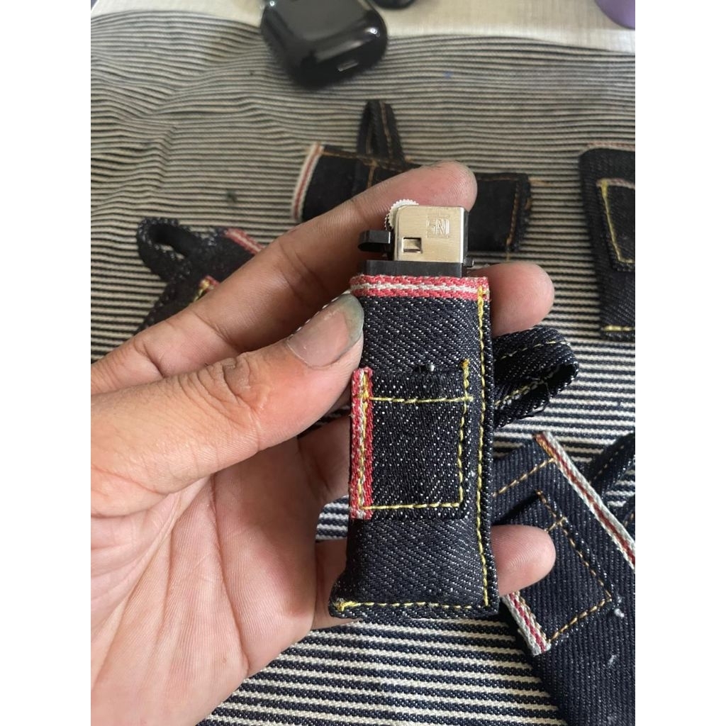 sarung korek selvedge 17oz sampai 22oz random