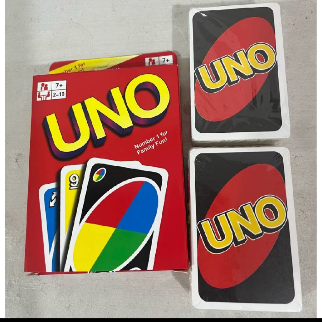 Mainan Kartu UNO Flip Anak dan Keluarga - Kartu UNO Flip Original
