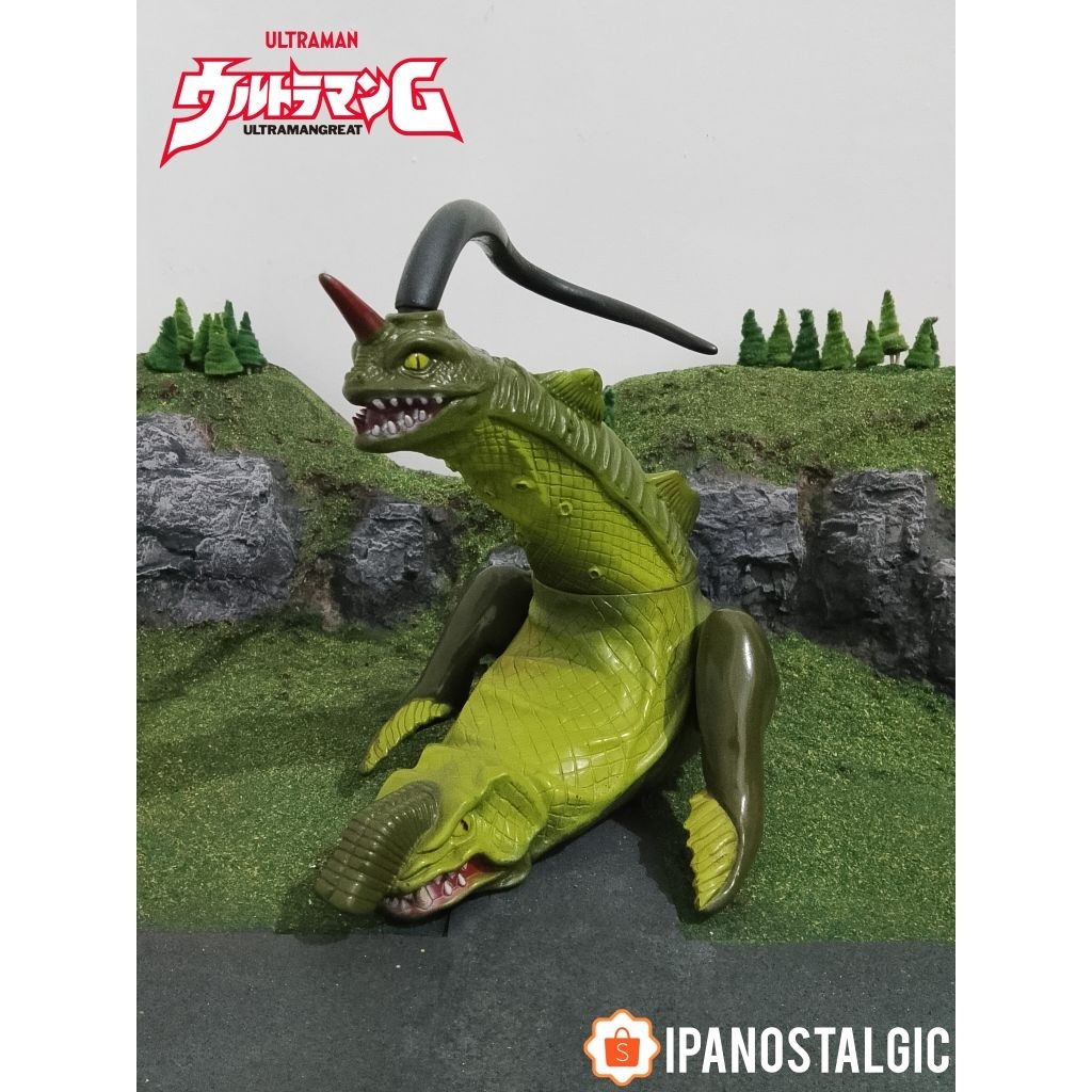 Ultra Monster Series Bogun Dreamworks Tsuburaya Prod. 1990 Sofubi Kaiju | Series Ultraman Great