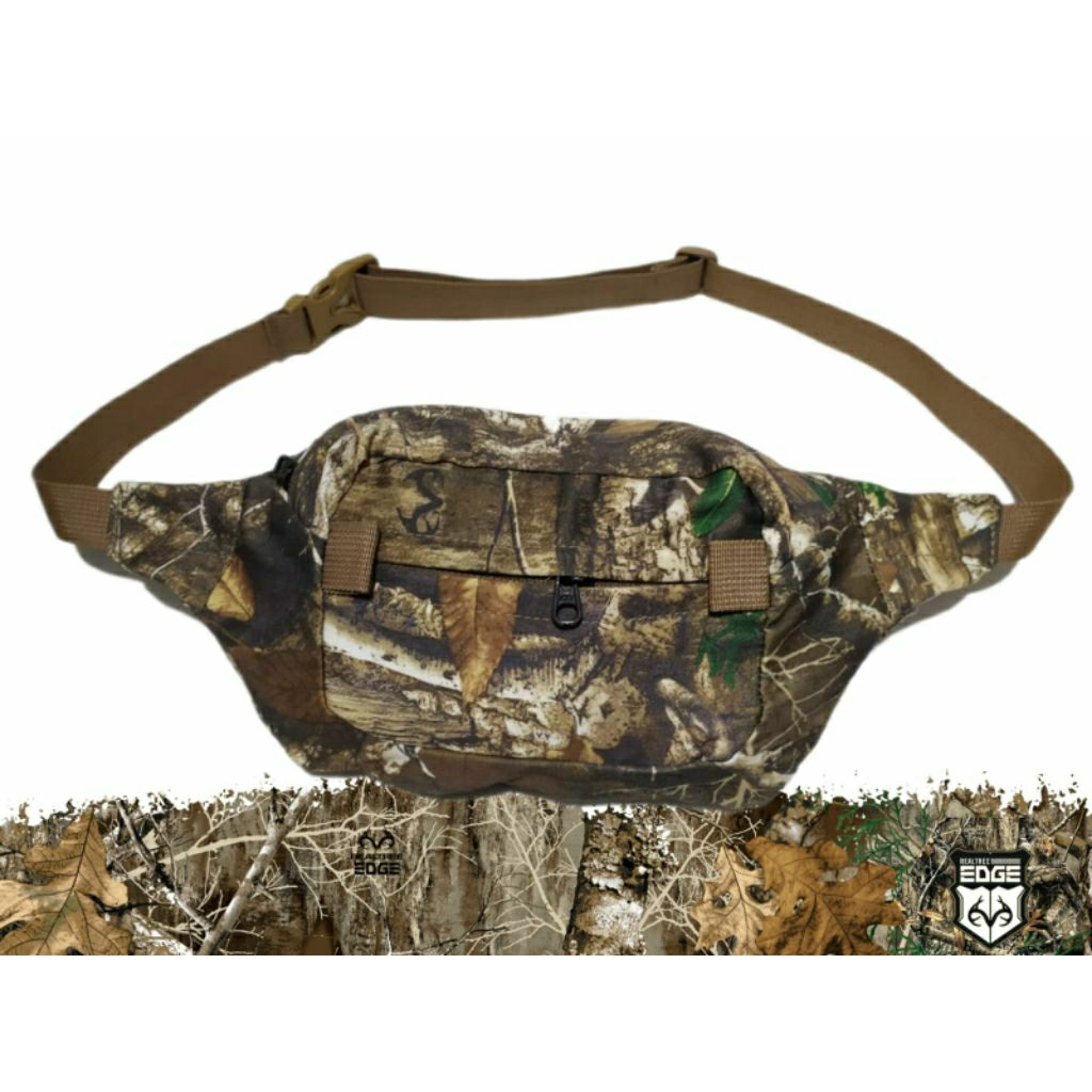 Tas Camo Real tree Series Waist bag Selempang tas Pinggang Kecil