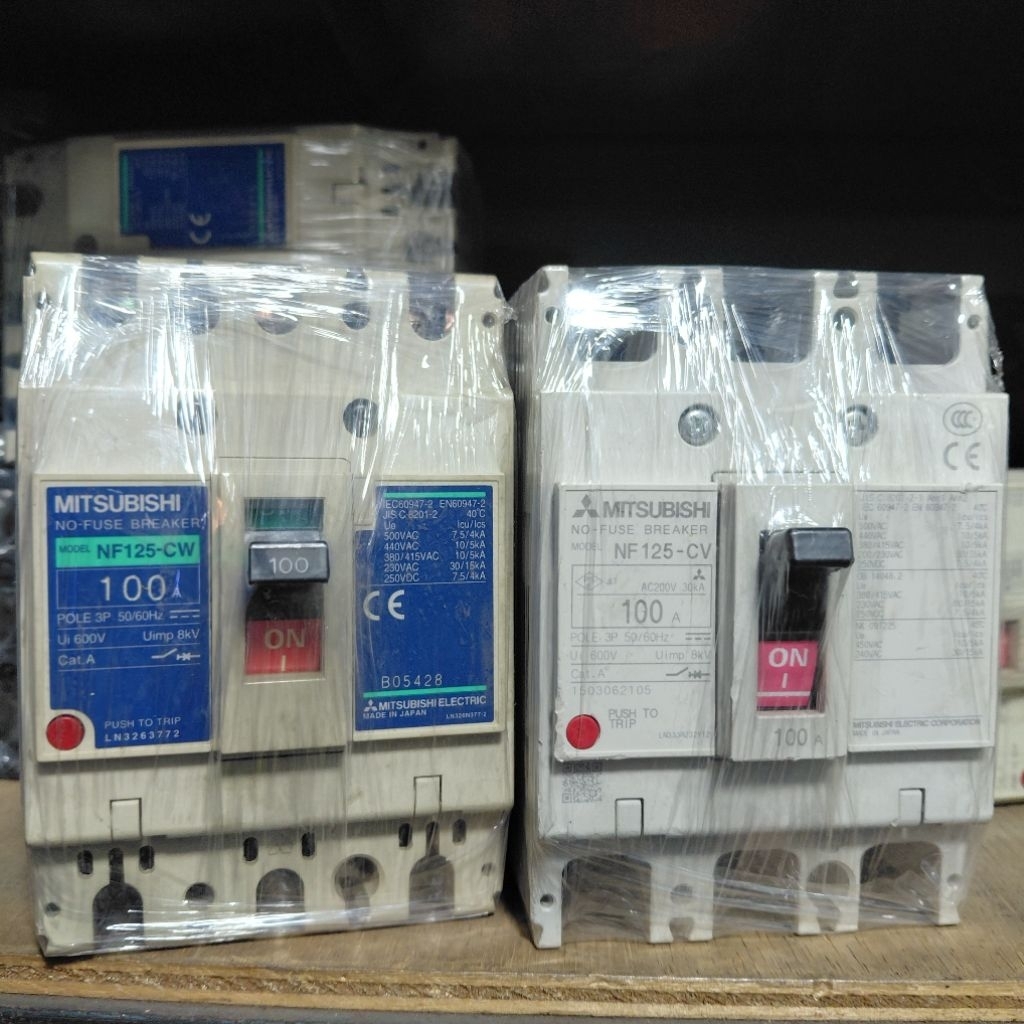 Mccb Nfb Circuit Breaker Mitsubishi 100 Ampere 3P Type Bebas