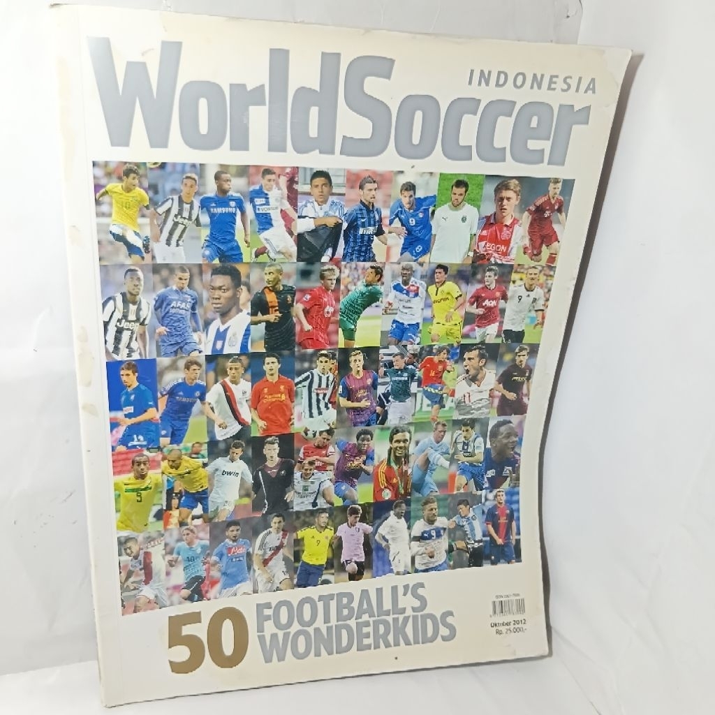 MAJALAH WORLD SOCCER 50 FOOTBALL'S WONDERKIDS 2012