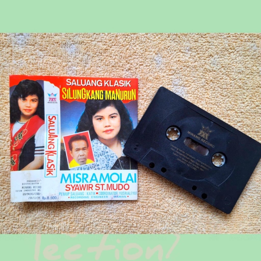 Kaset Original Misramolai Saluang Klasik Silungkang Manurun (Minang Record)