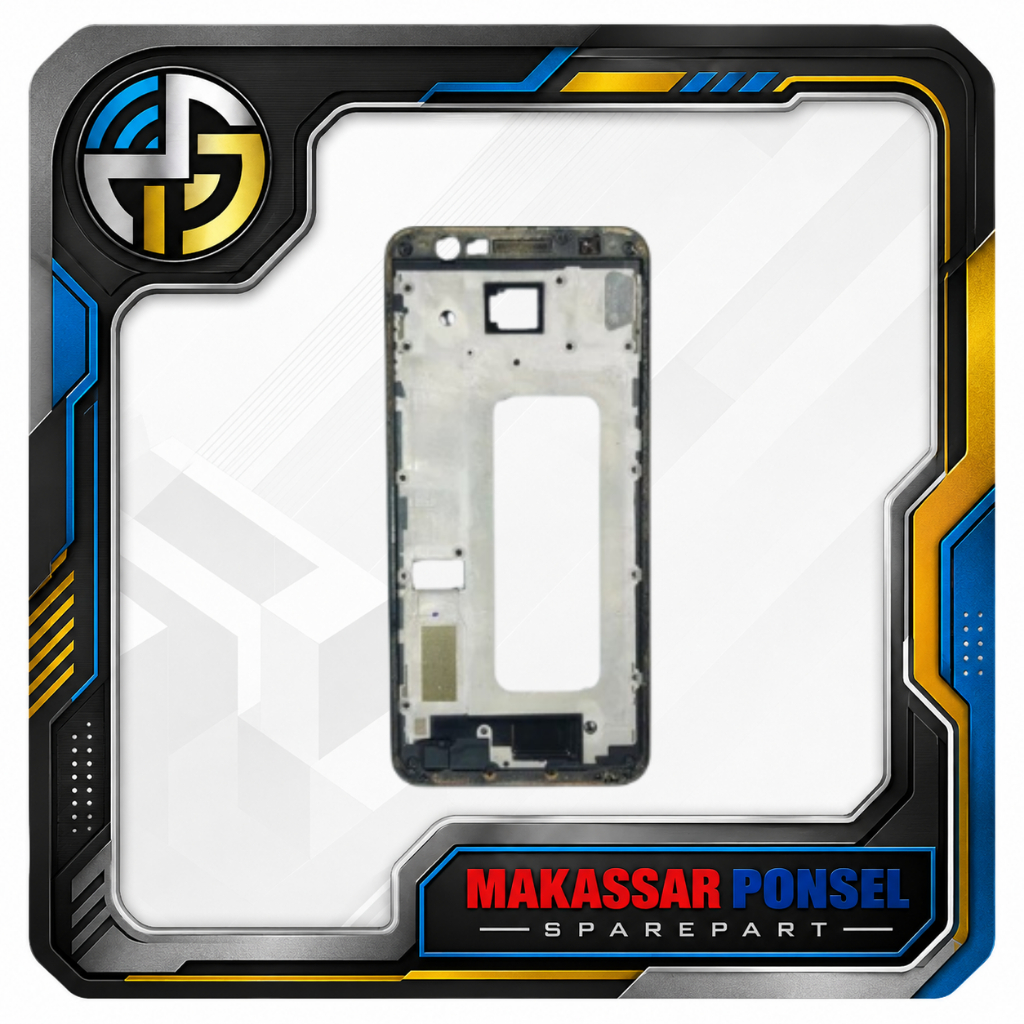 BEZZEL/FRAME/TULANG DUDUKAN LCD SAMSUNG J4 PLUS/J415/J4+ BLACK
