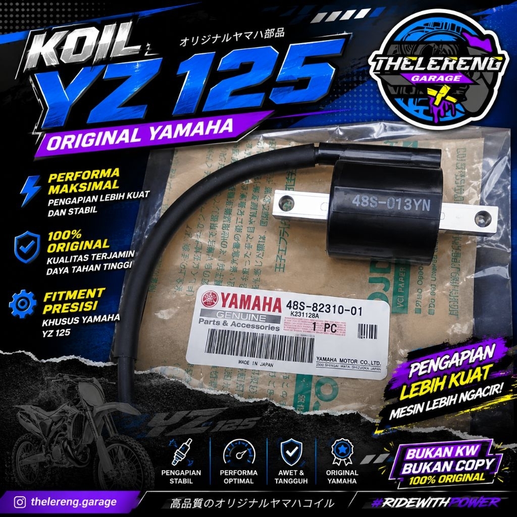 Koil Yz 125 original Coil Yz yamaha koil yamaha YZ Original Garputala Thelereng_Garage Shop