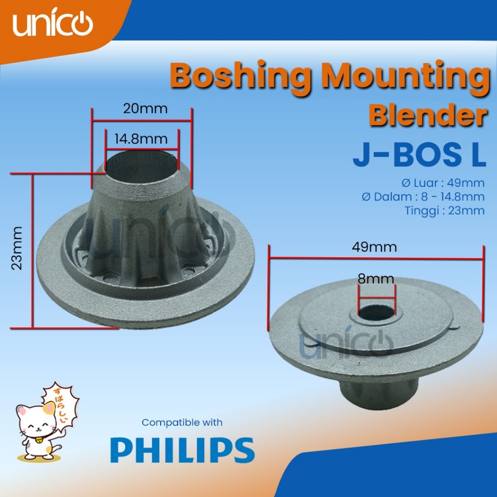 UNICO INDONESIA Boshing mounting blender philips J-BOS L