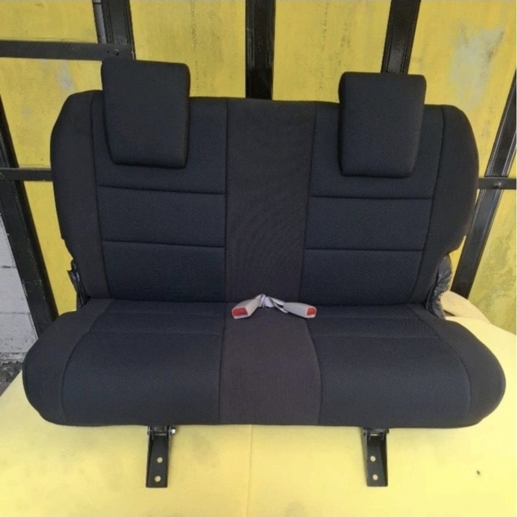 JOK BELAKANG SIGRA CALYA KAIN HITAM JOK BELAKANG BARIS KE 3