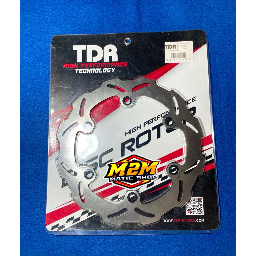 Disc Brake Piringan Cakram TDR 260mm Tiger Revo Supra GTR Vario Beat Scoopy Adaptor Winner