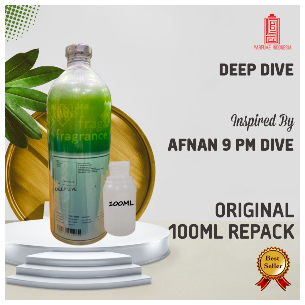 Bibit Parfum Murni AFNAN 9PM DIVE | MANE 100ML REPACK