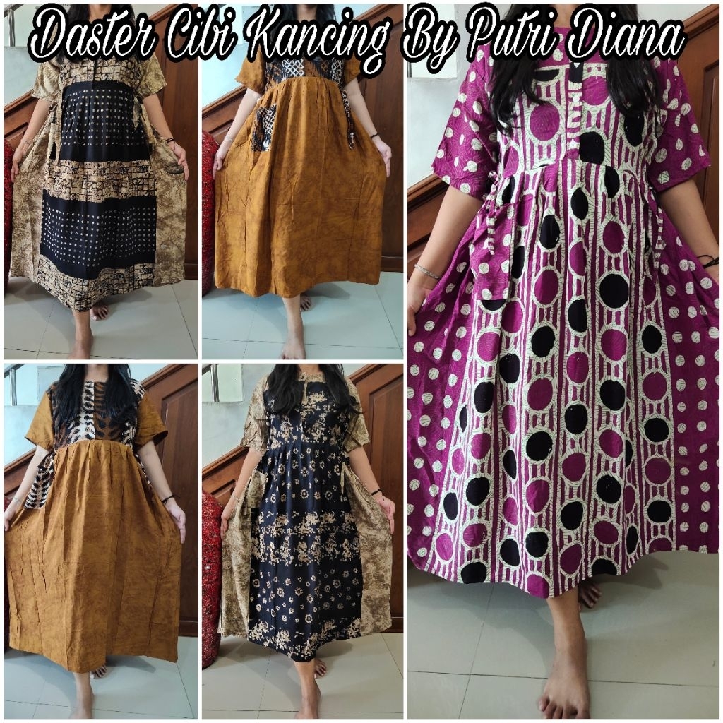 Daster Cibi Kancing By Putri Diana