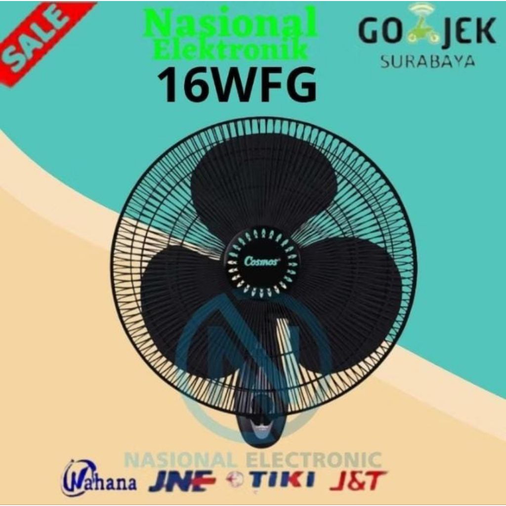 kipas angin cosmos 16 wfg/WALL FAN COSMOS 16 WFG/KIPAS ANGIN DINDING COSMOS 16-WFG/ KIPAS ANGIN TEMB