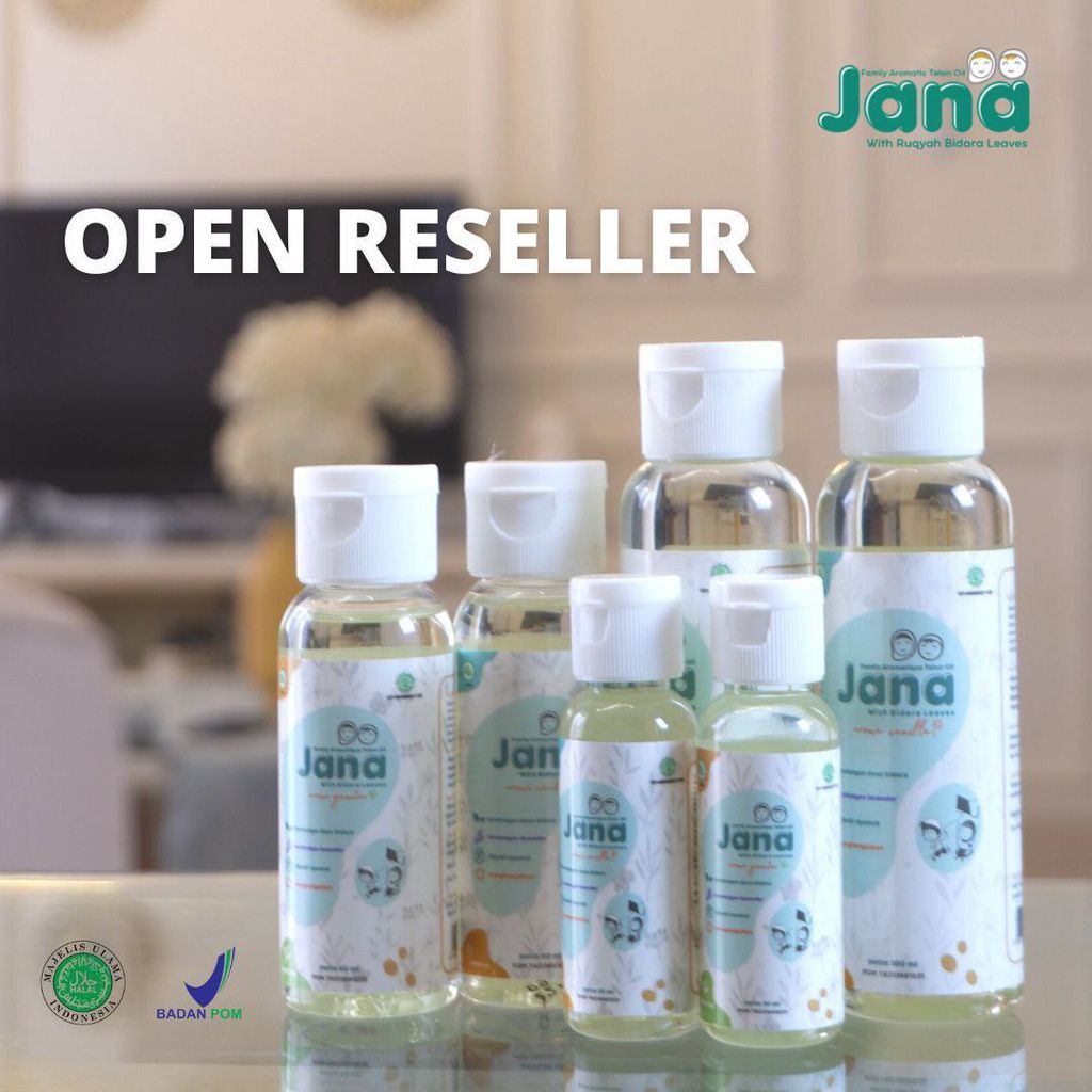 Jana Telon Paket Reseller || Paket Reseller Jana Telon || Jana Minyak Telon BPOM dan Halal MUI