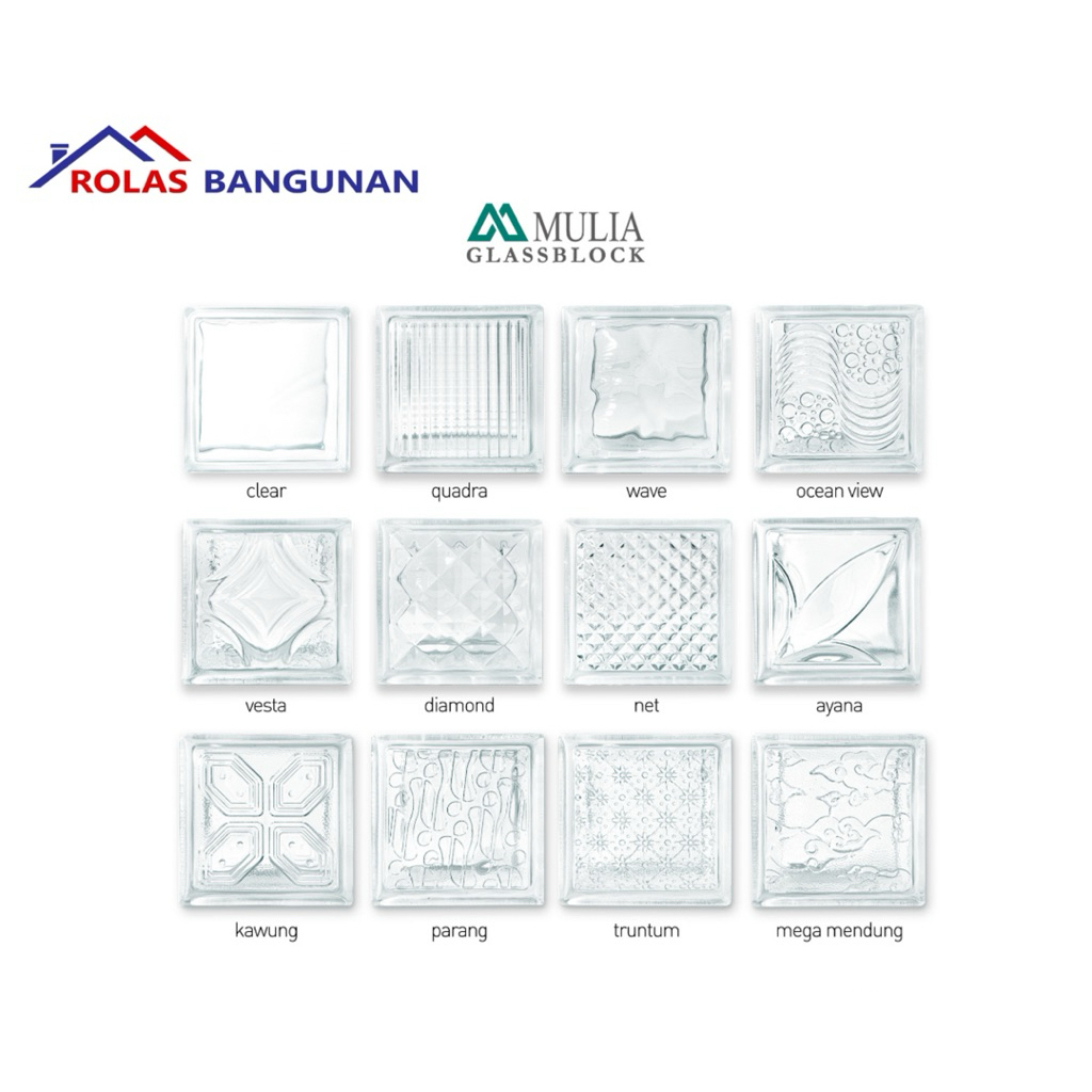 Glass Block Mulia