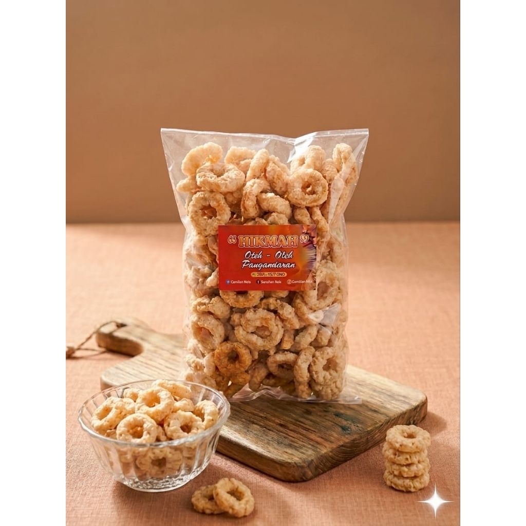 Hikmah Lanting cumi Rasa ori udang 120g