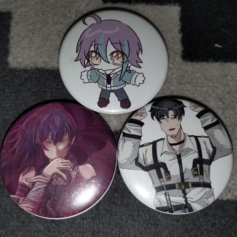 Project Sekai Milgram Mafuyu Rui Kazui pin set