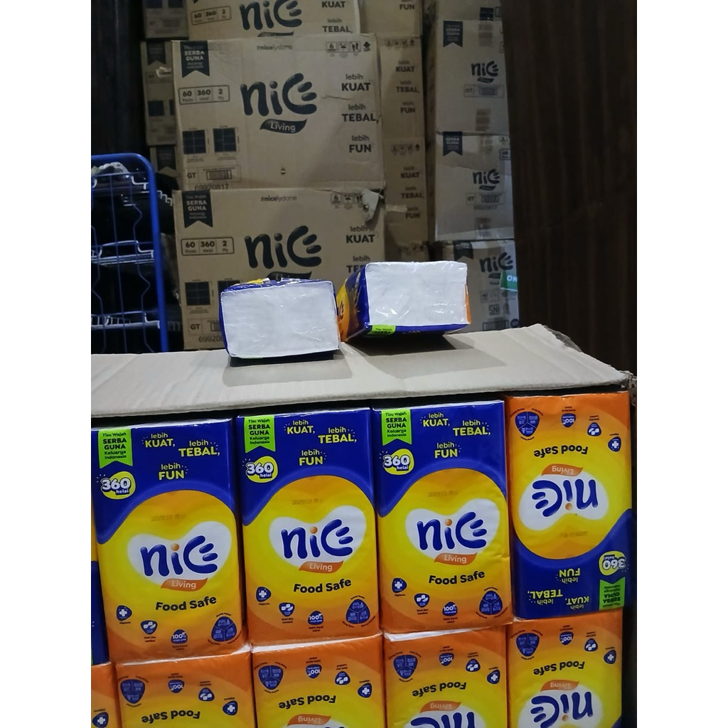 (1 Dus ) Tisu Nice 360 Helai / 180 Sheet