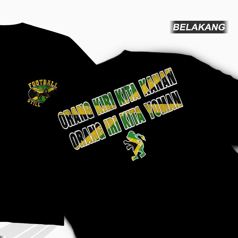 Kaos Football still Yoman,baju jamaica yoman -Kaosokee