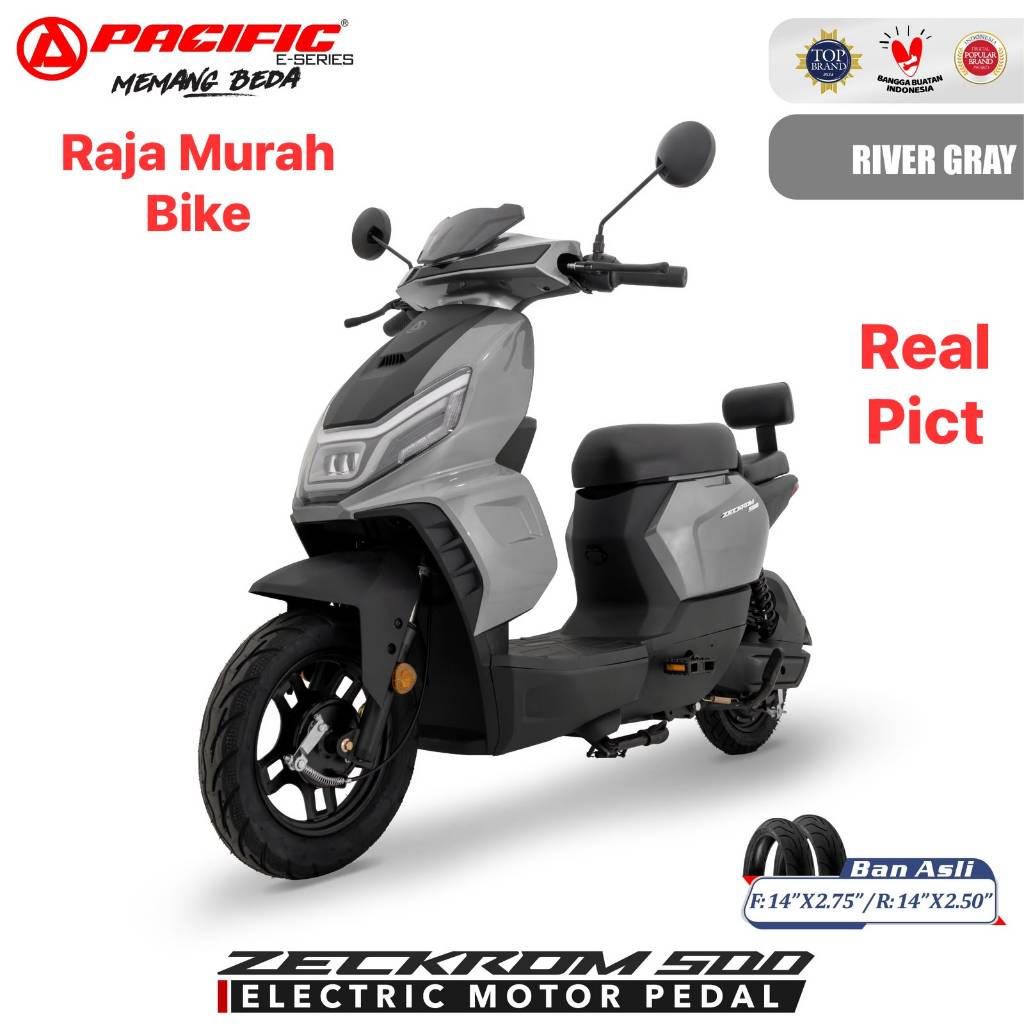 Sepeda Listrik Pacific Zeckrom 500 Terbaru Bergaransi Sepeda Listrik E Bike Pacific Zeckrom 500